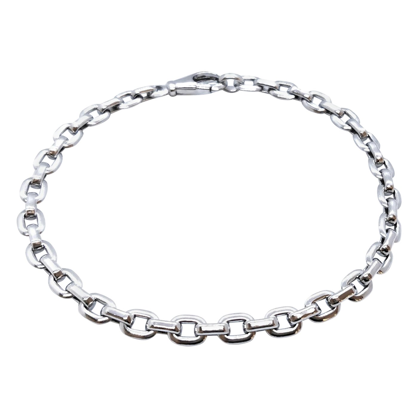 Cartier-Armband Santos aus Weißgold