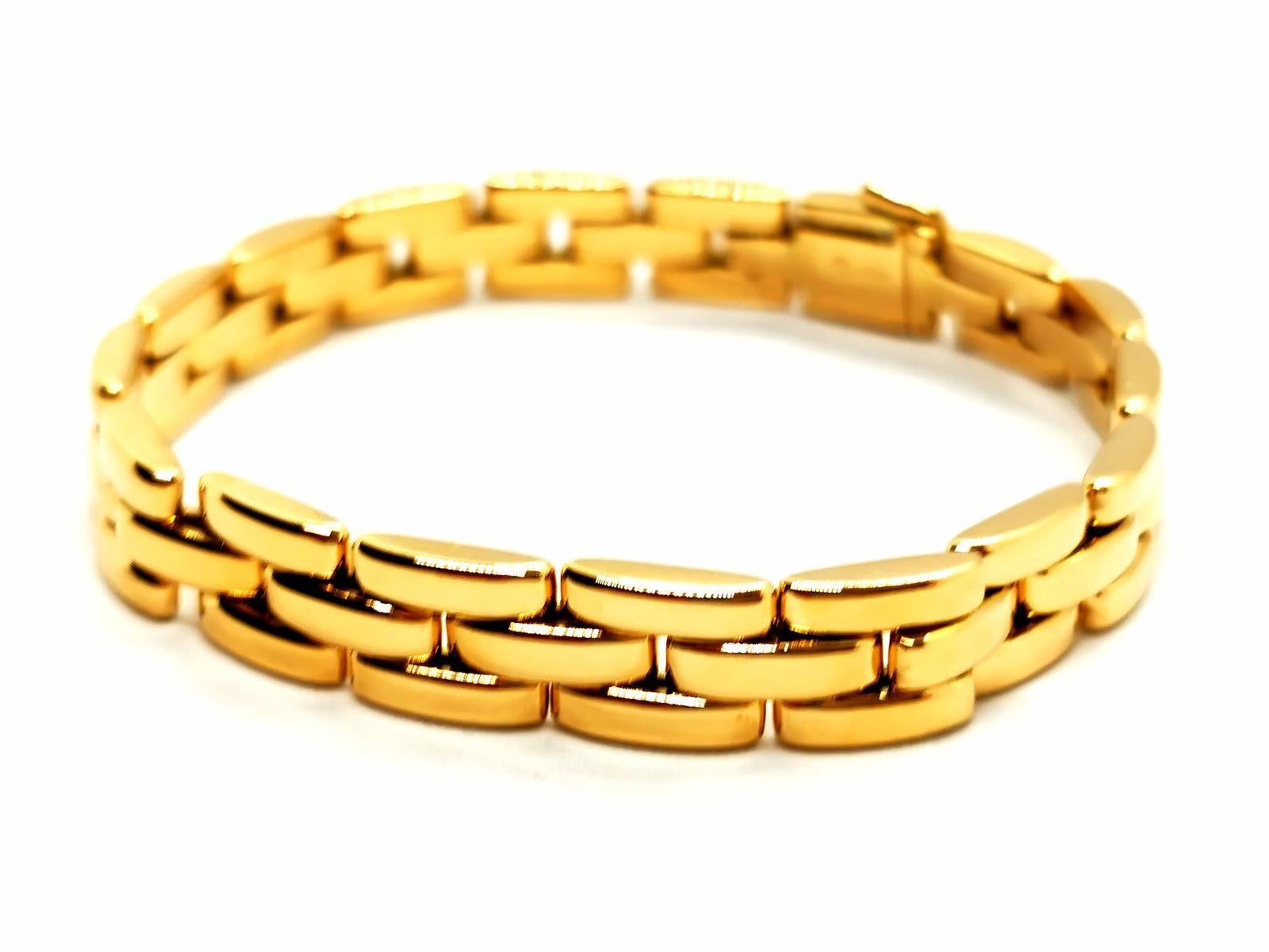Cartier Bracelet  Yellow Gold In Excellent Condition For Sale In PARIS, FR