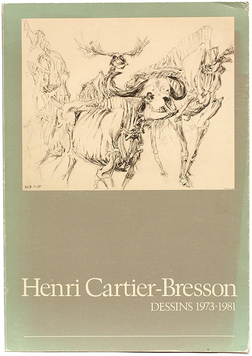 Author: CARTIER-BRESSON, Henri. 

Title: Dessins 1973 - 1981. 20 mai - 13 septembre 1981.

Publisher: Paris: Musee d'Art Moderne, 1981.

FIRST EDITION PRESENTATION COPY. 1 vol., quarto, 11-3/8