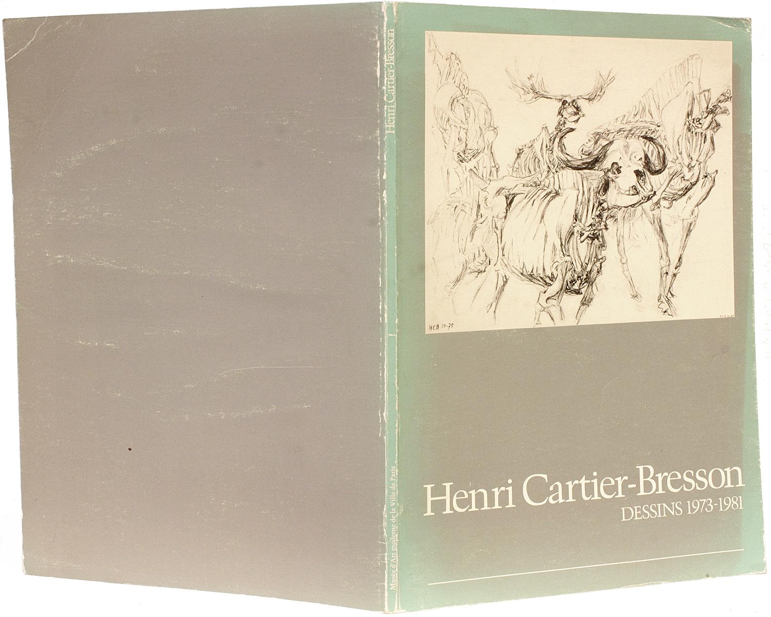 Cartier-Bresson, Henri. 1973 - 1981, Erstausgabe, Präsentationskopie von Dessins (Französisch) im Angebot