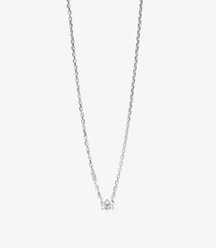 Cartier Brilliant Cut 0.21ct Diamond 18ct White Gold 1895 Necklace