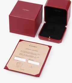 Anello Cartier taglio brillante 1,67 carati con solitario e fascia di diamanti in platino 1895