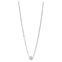 Collier D'amour de Cartier en or blanc 18ct et diamants taillés en brillant