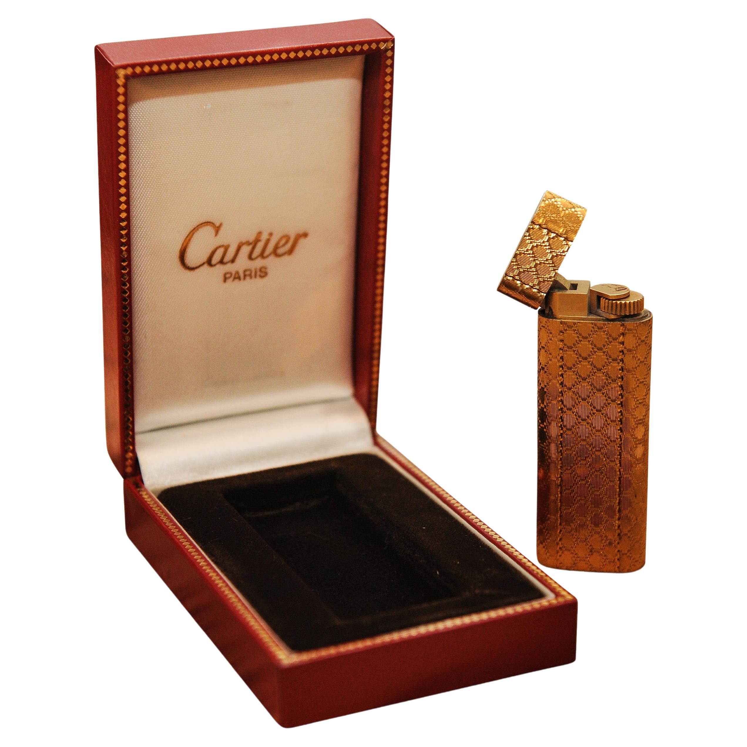 Cartier Briquet Gas Encendedor Dorado Con Caja Original Fabricado En  Francia 1978 en 1stDibs | juego de poker cartier