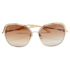 Cartier Brown Gradient CT0089S Trinity de Cartier Square Sunglasses