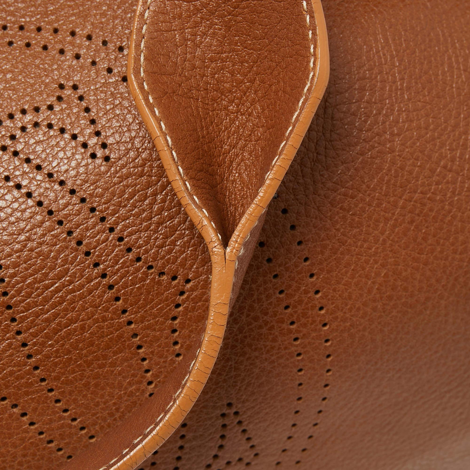 Cartier Brown Leather Medium Marcello de Cartier Bag 7
