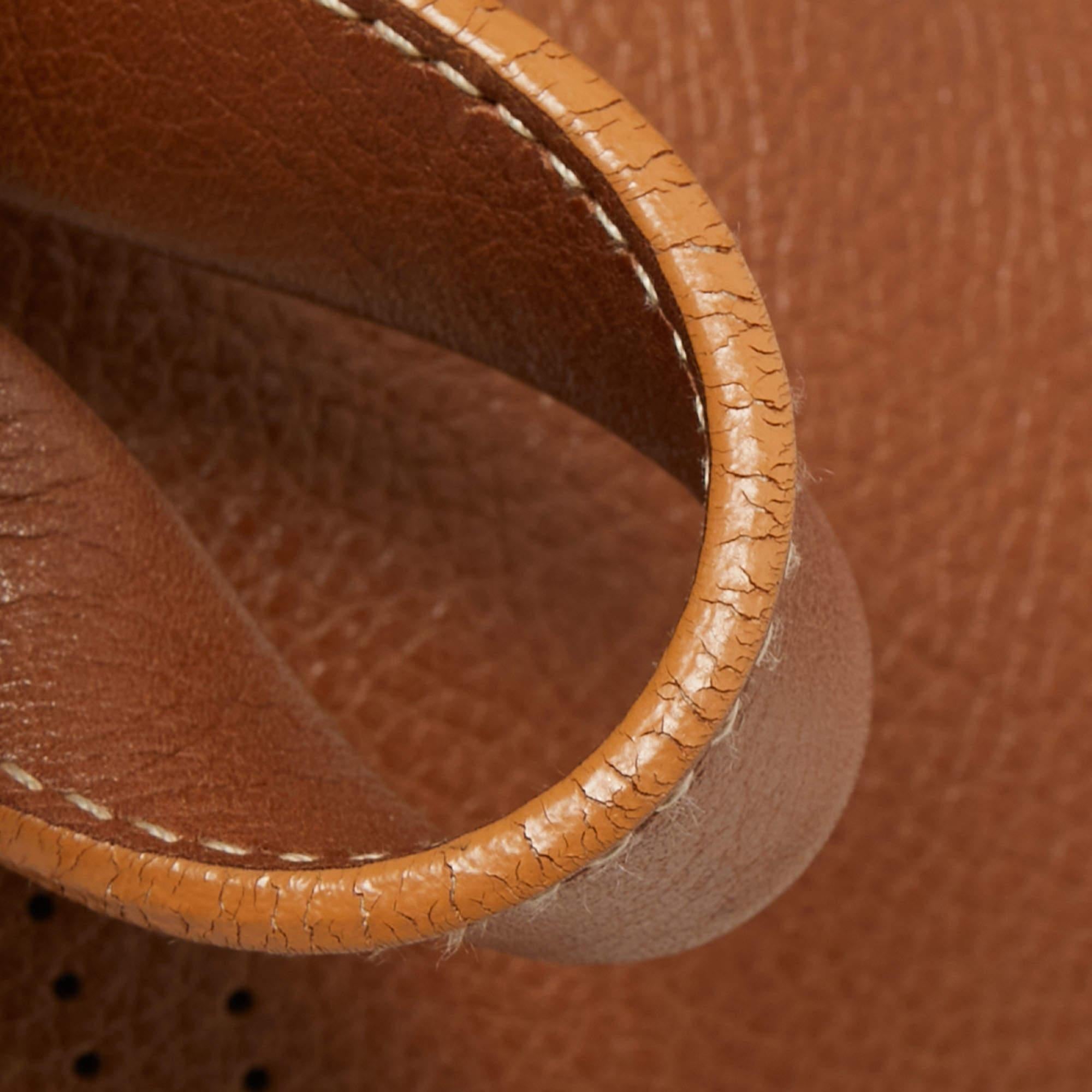 Cartier Brown Leather Medium Marcello de Cartier Bag In Good Condition In Dubai, Al Qouz 2