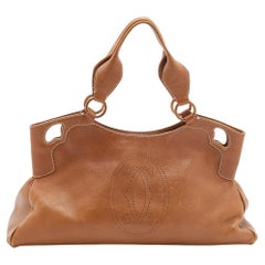 Cartier Brown Leather Medium Marcello de Cartier Bag