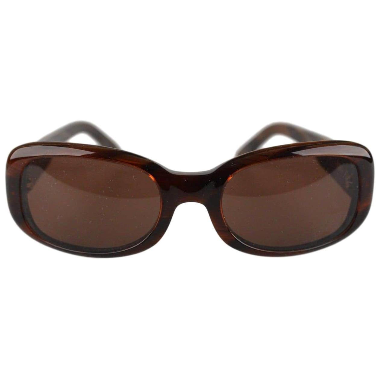 Cartier Brown Sunglasses Mod. Marron Corne T8200412