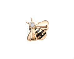 Cartier Bumble Bee Lapel Pin in 18 Karat Yellow Gold