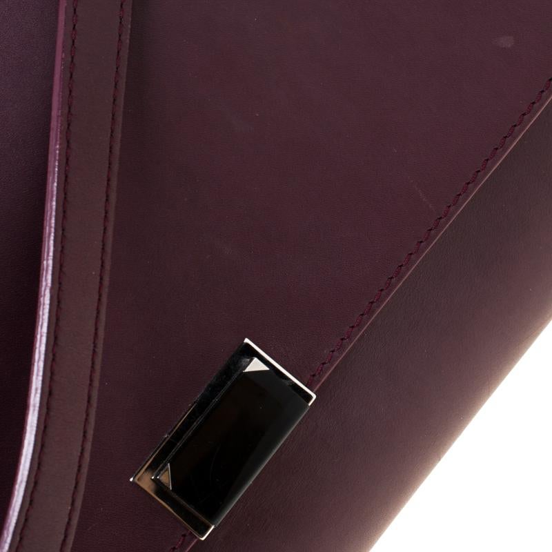 Noir Cartier - Sac à poignée en cuir Jeanne bordeaux Toussaint
