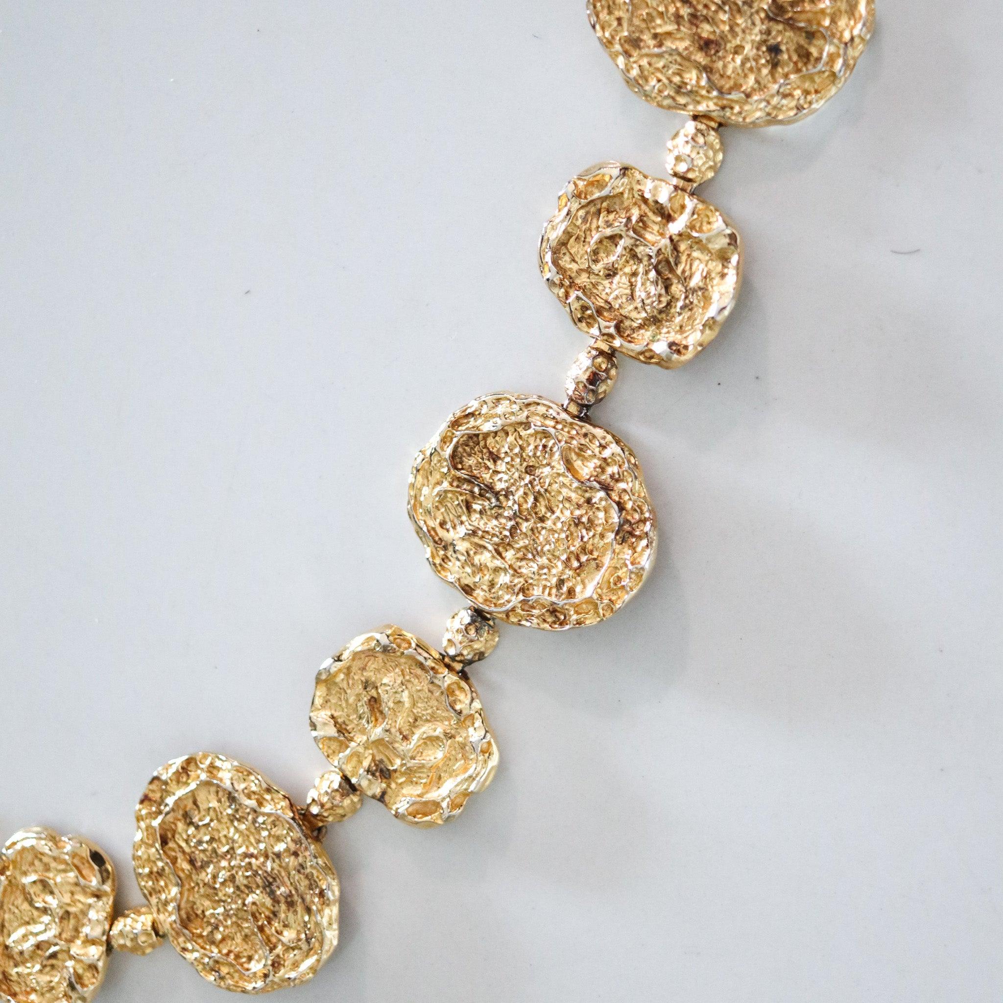 De las mujeres CARTIER by Lisa Sotilis 1969 Cinturón-Collar Jacqueline Kennedy  Oro Vermeil de 18 quilates en venta
