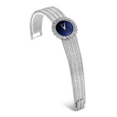 Cartier by Piaget Lapis Lazuli & Diamond Ladies' Watch in White Gold