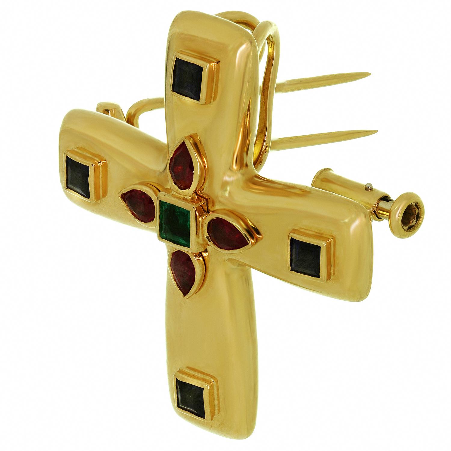 cartier byzantine cross