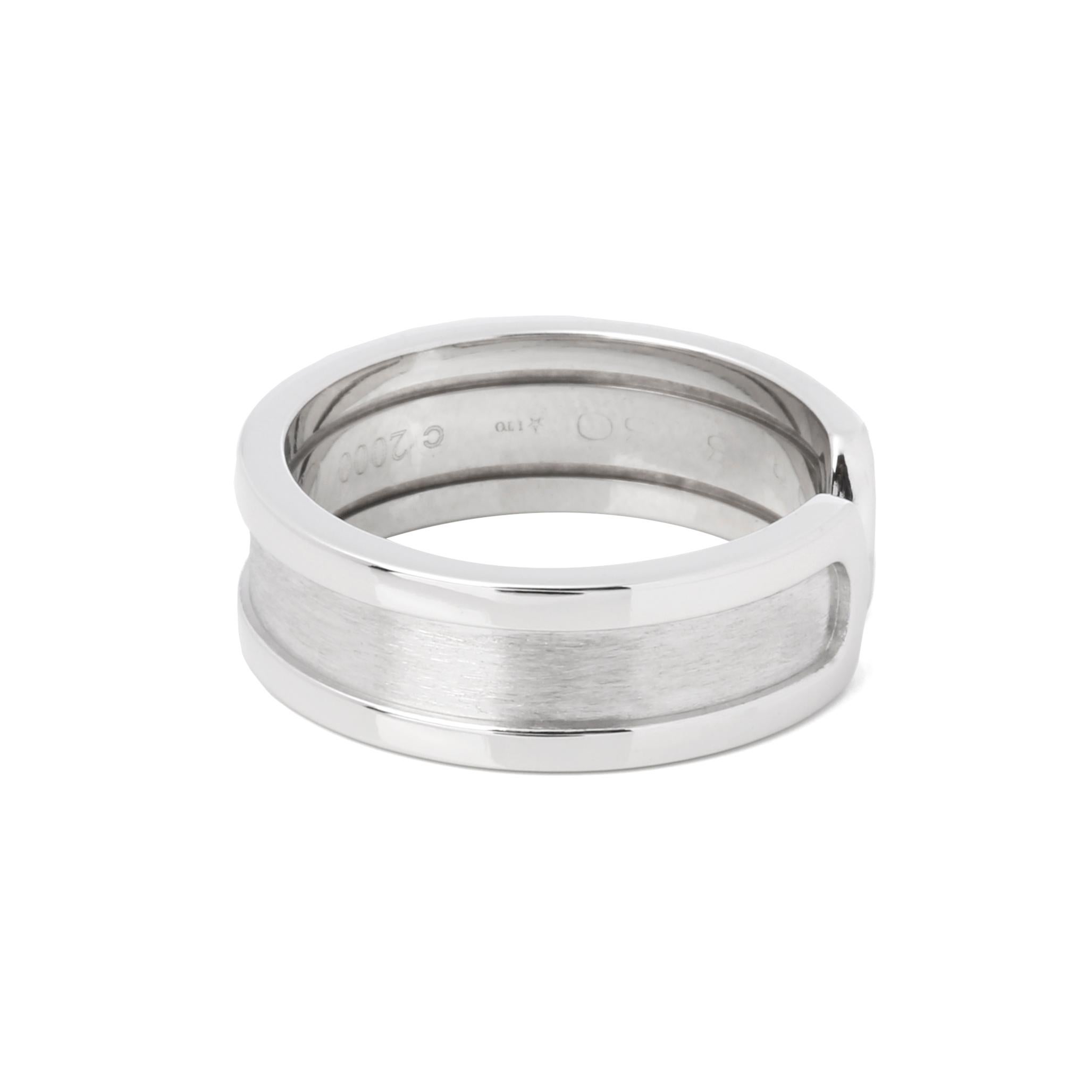 This ring by Cartier is from their C de Cartier collection and features their signature C design, made in 18k white gold. UK ring size L. EU ring size 52. US ring size 6. Complete with a Xupes presentation box. Our Xupes reference is COMJ549 should