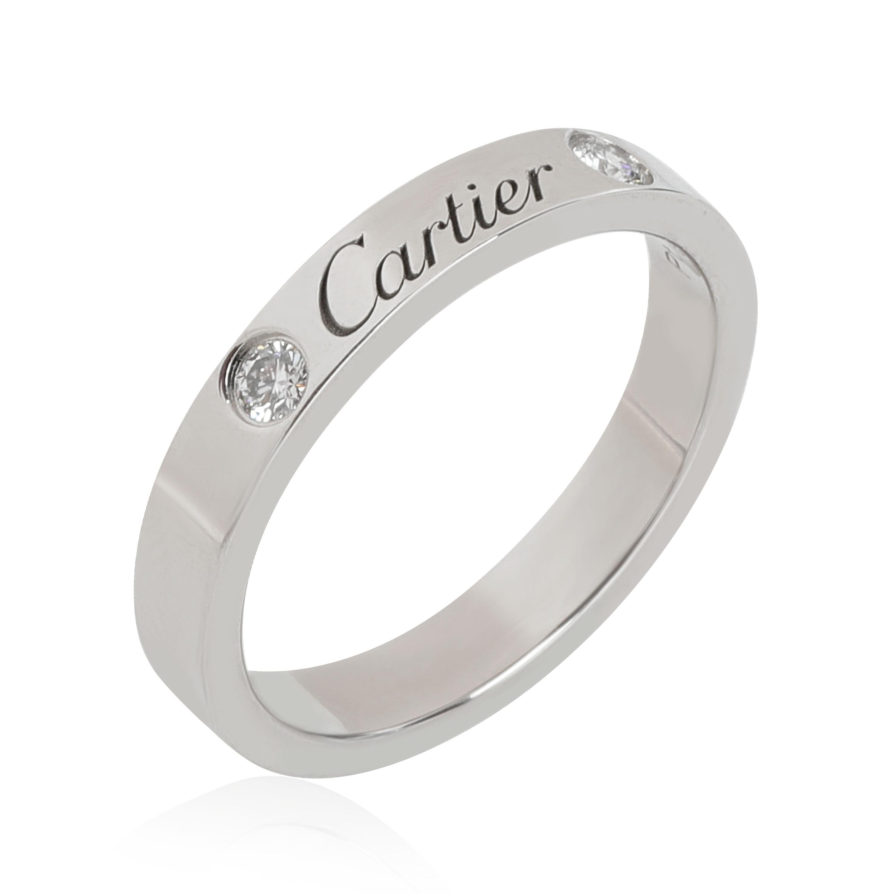 c de cartier wedding band