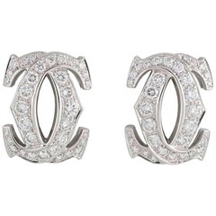 Cartier C de Cartier Diamond Earrings 1.66 carats