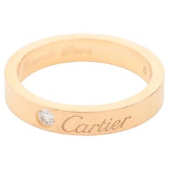 Cartier C de Cartier Diamond Ring Yellow Gold