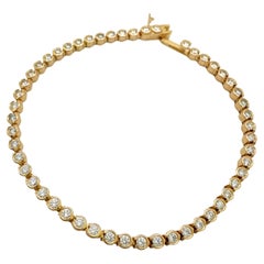 CARTIER C De Cartier Diamond Tennis Bracelet 18kt Rose Gold