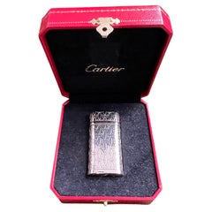 Cartier C De Cartier Logo Finition argentée et palladium