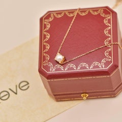 Cartier C de Cartier Necklace Akoya Pearl 18K Rose Gold