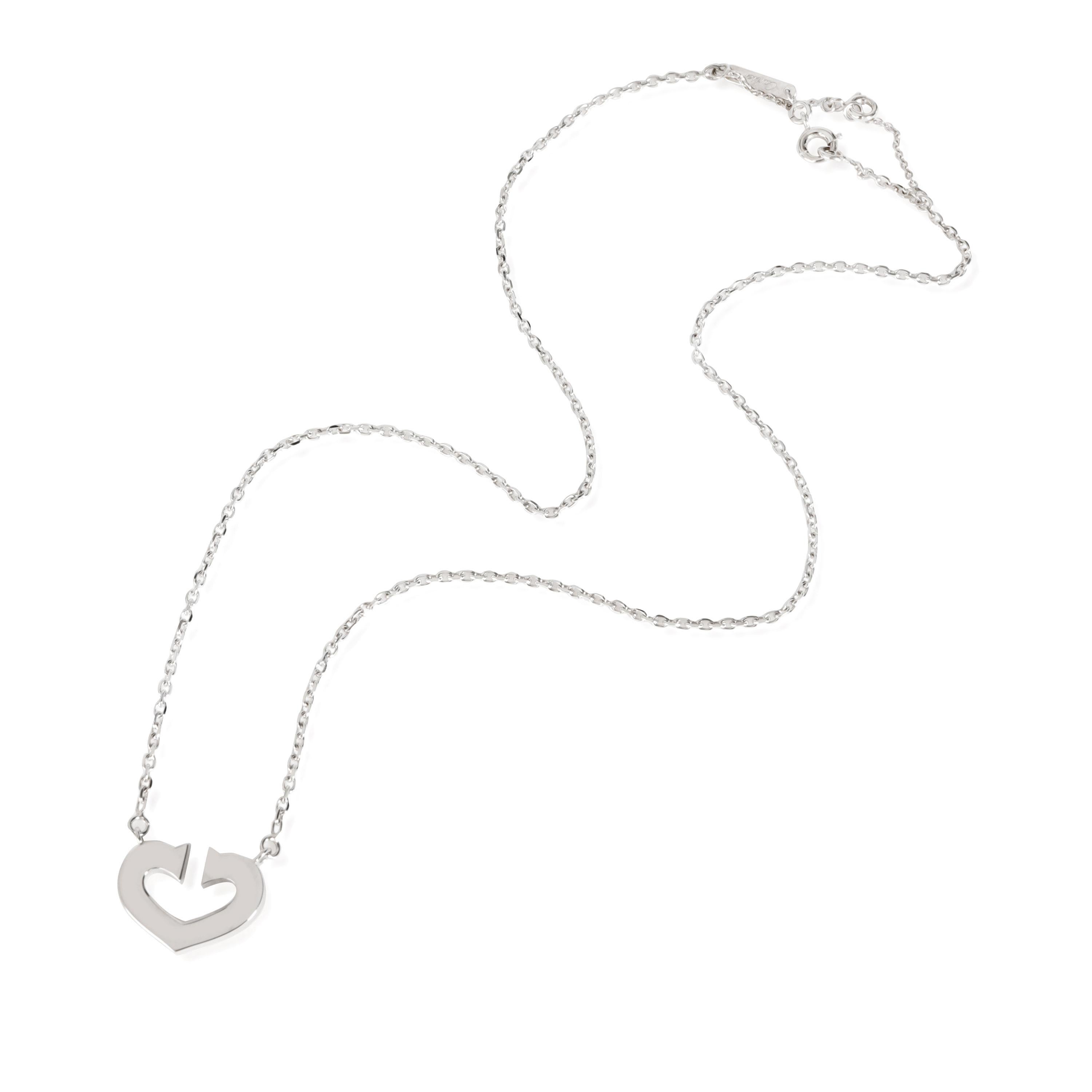 
Cartier C De Cartier Pendant in18K White Gold

PRIMARY DETAILS
SKU: 112704
Listing Title: Cartier C De Cartier Pendant in18K White Gold
Condition Description: Retails for 2,510 USD. In excellent condition and recently polished. The chain is 16