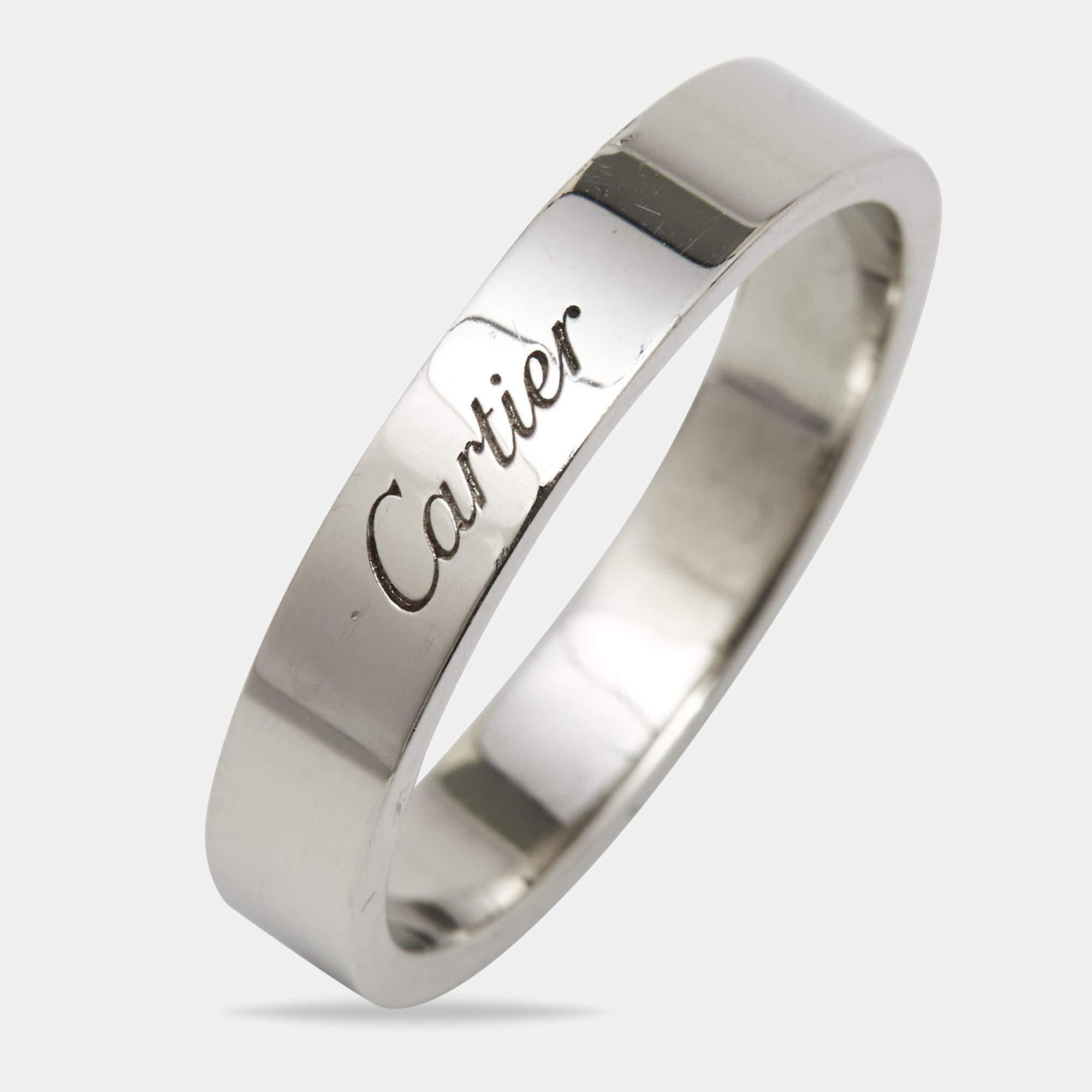 cartier engraved love ring