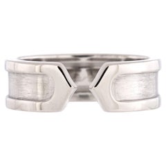 Cartier C De Cartier Ring 18k White Gold