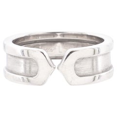 Cartier C De Cartier Ring 18k White Gold