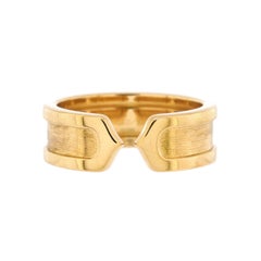 Cartier C de Cartier Ring 18K Yellow Gold 6mm