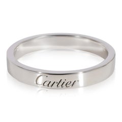 Cartier C De Cartier Wedding Band in Platinum