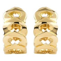 Cartier C de Cartier Yellow Gold Earrings