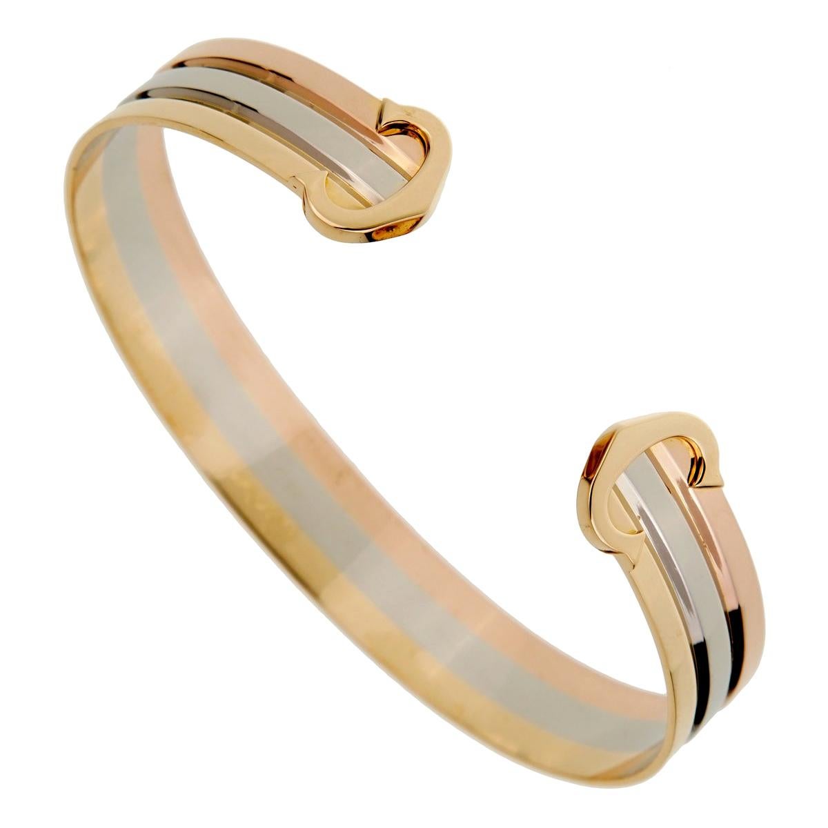 cartier rose gold wrap bracelet