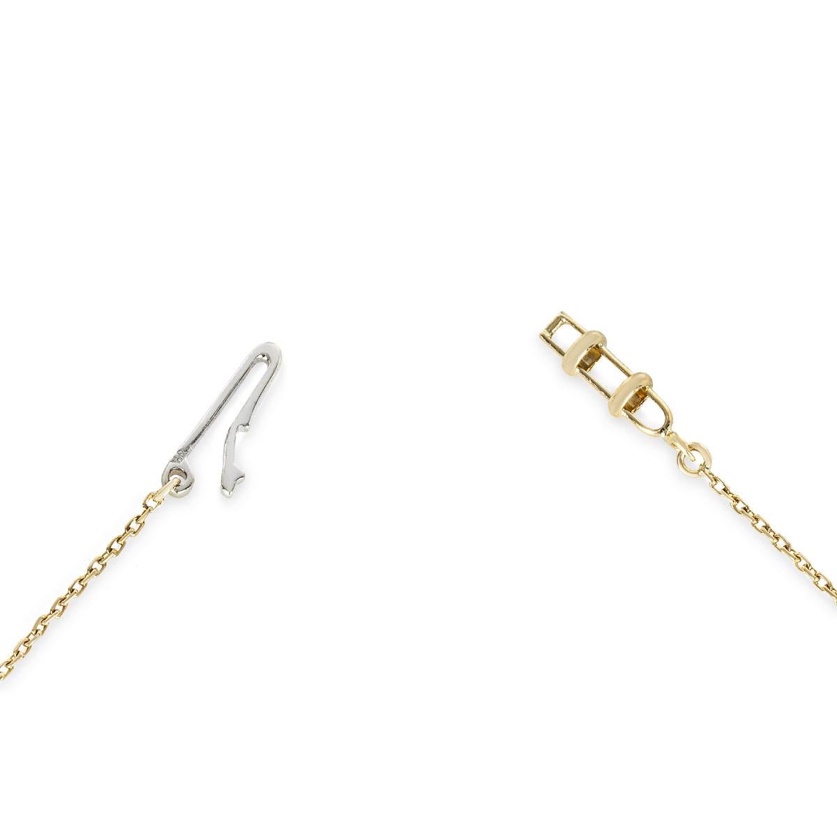 Cartier C de Yellow Gold Cartier Diamond Pendant 1.14ct G/VS2 In Excellent Condition In London, GB