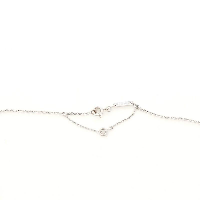 Cartier C Heart de Cartier Pendant Necklace 18 Karat White Gold with Diamonds In Good Condition In New York, NY