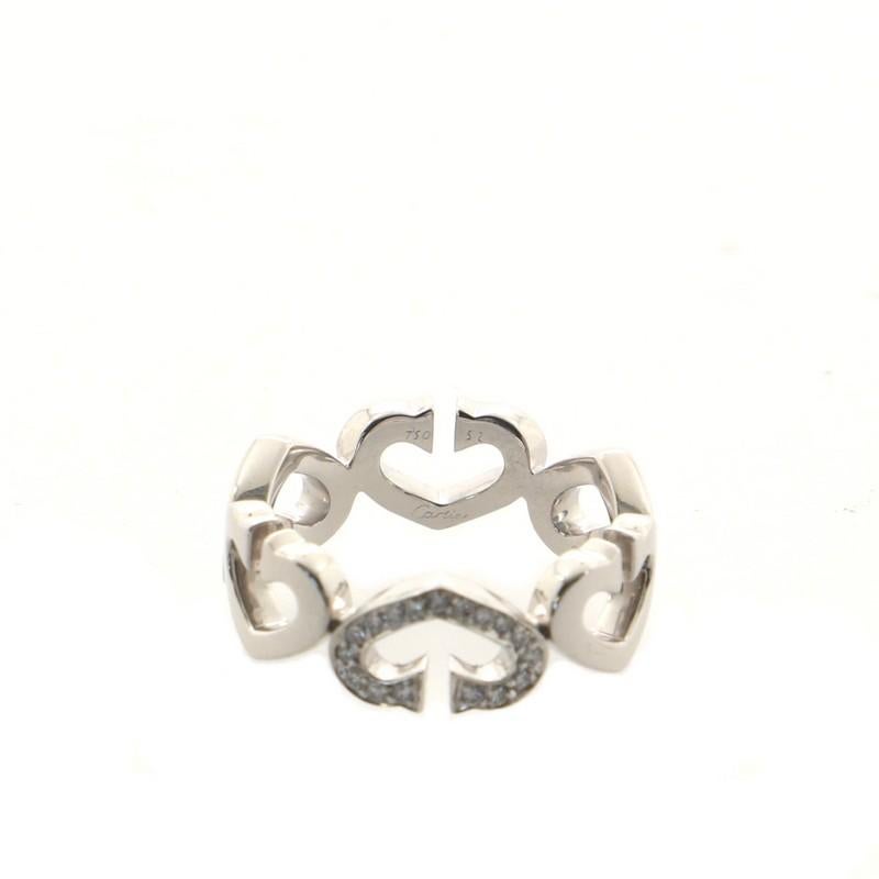 cartier heart diamond ring