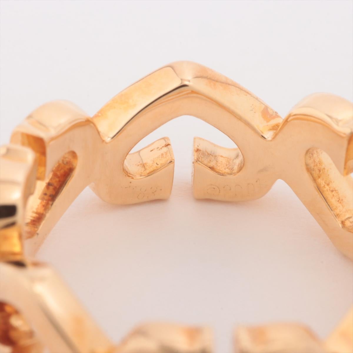 Women's Cartier C Hearts Diamond Ring Gold