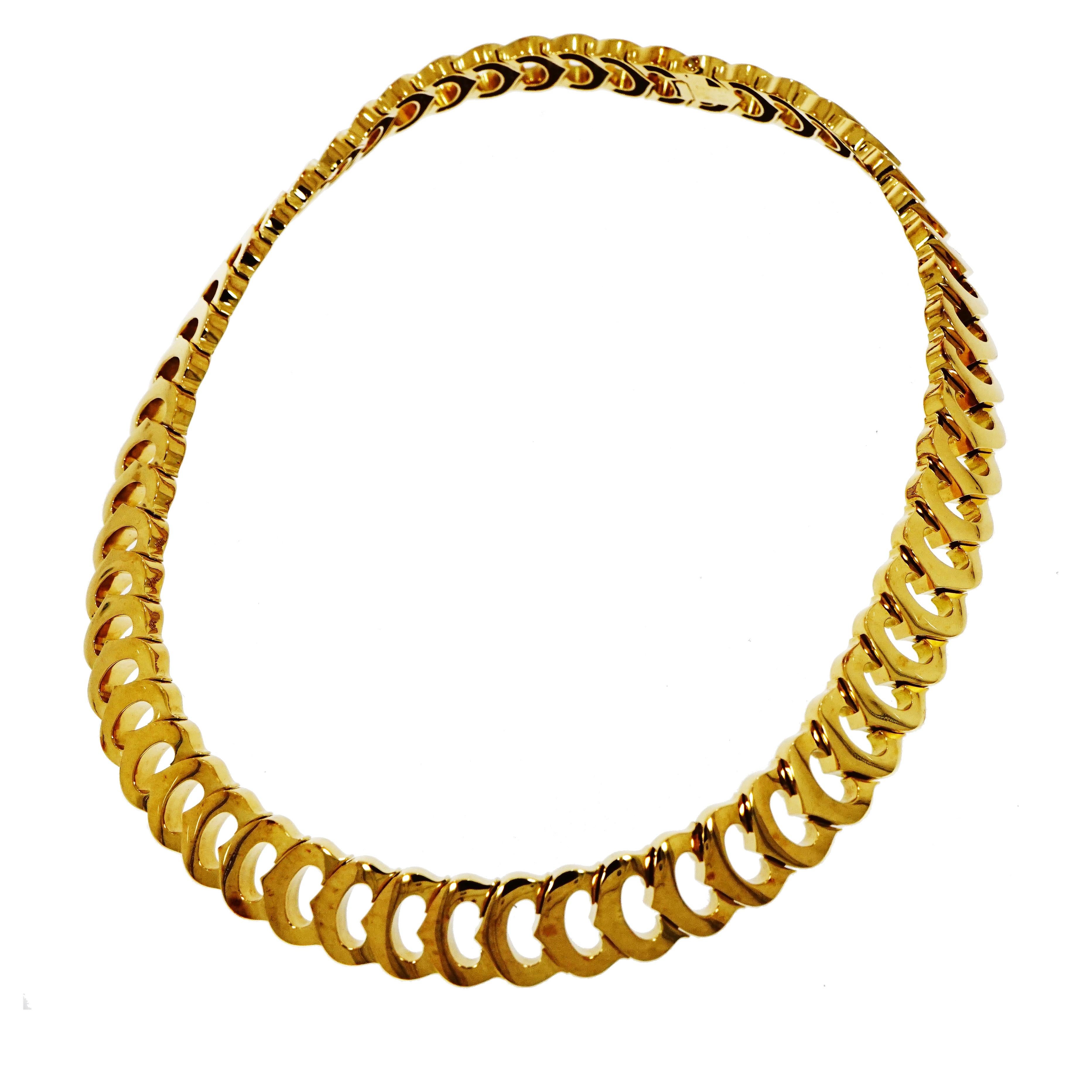 gold chocker necklace