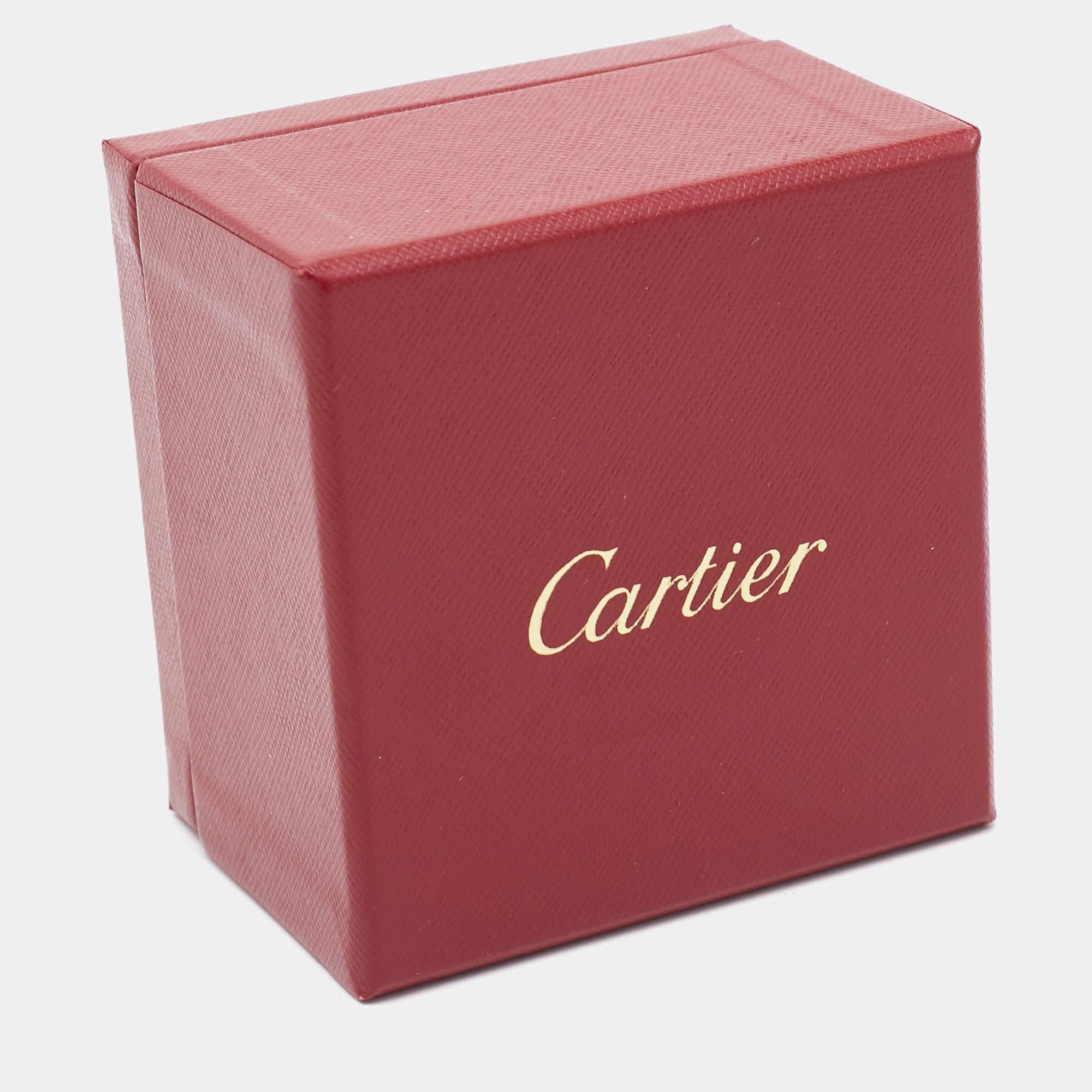 Cartier Cactus De Cartier Halskette mit Diamant-Anhänger aus 18 Karat Roségold 1