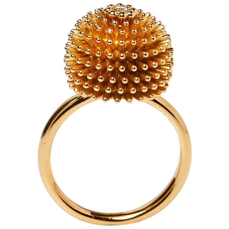 Bague Cartier Cactus de Cartier en or rose 18 carats avec diamants Taille  50 sur 1stDibs