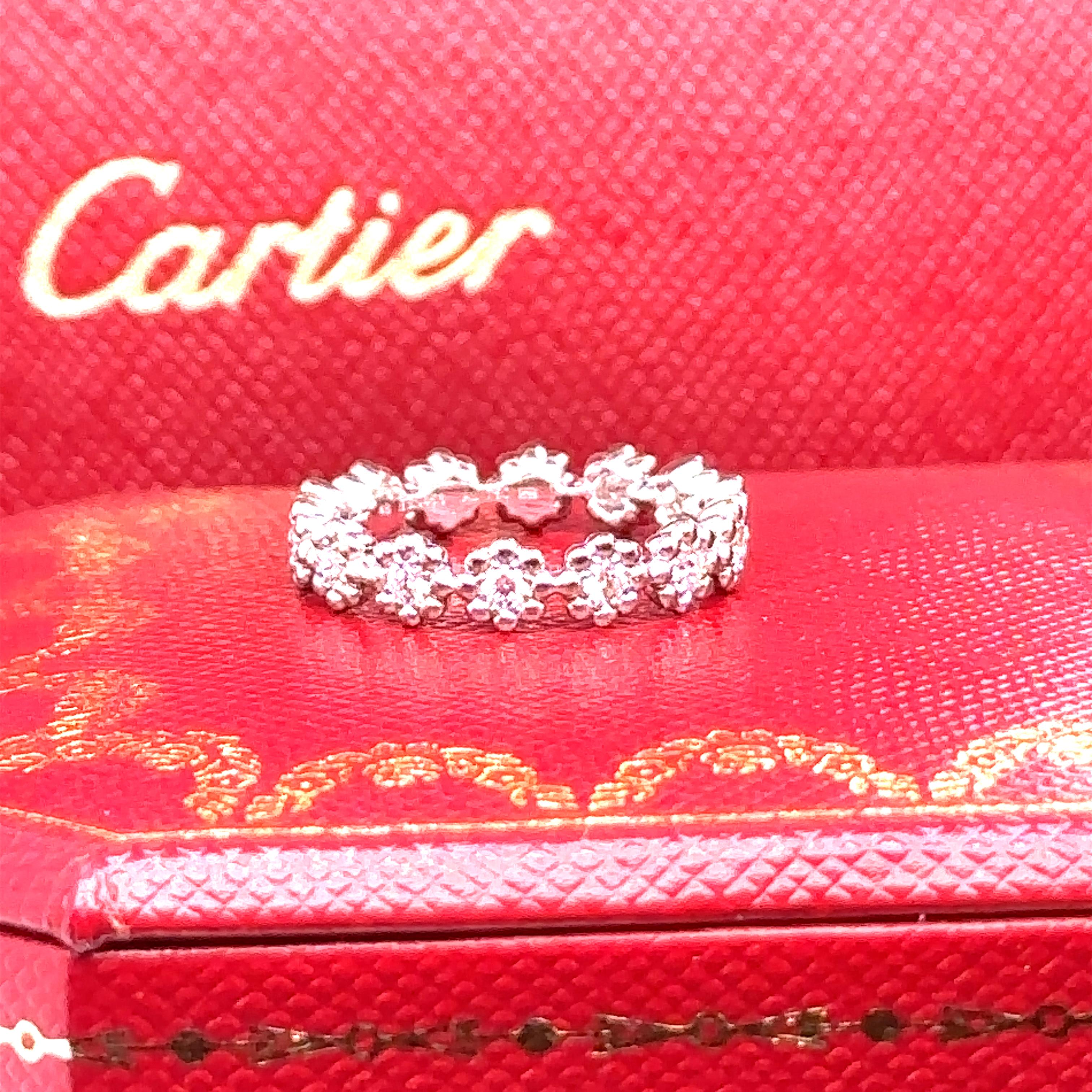 Cartier Cactus De Cartier Wedding Ring 0.30 Carat 3