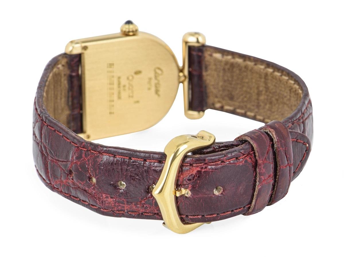 Cartier Calandre Vintage Gelbgold 6603 Vintage Gelbgold 1