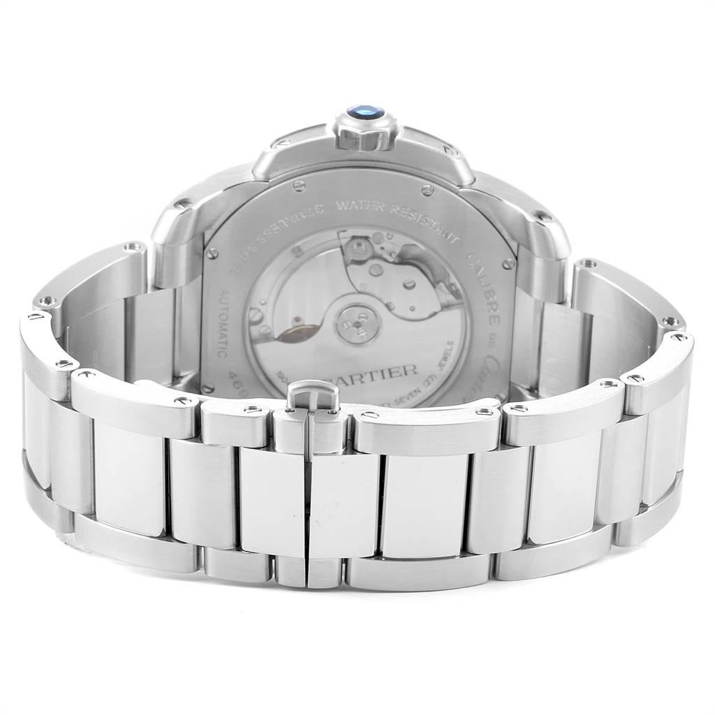 Cartier Calibre Black Dial Automatic Steel Men's Watch W7100057 4