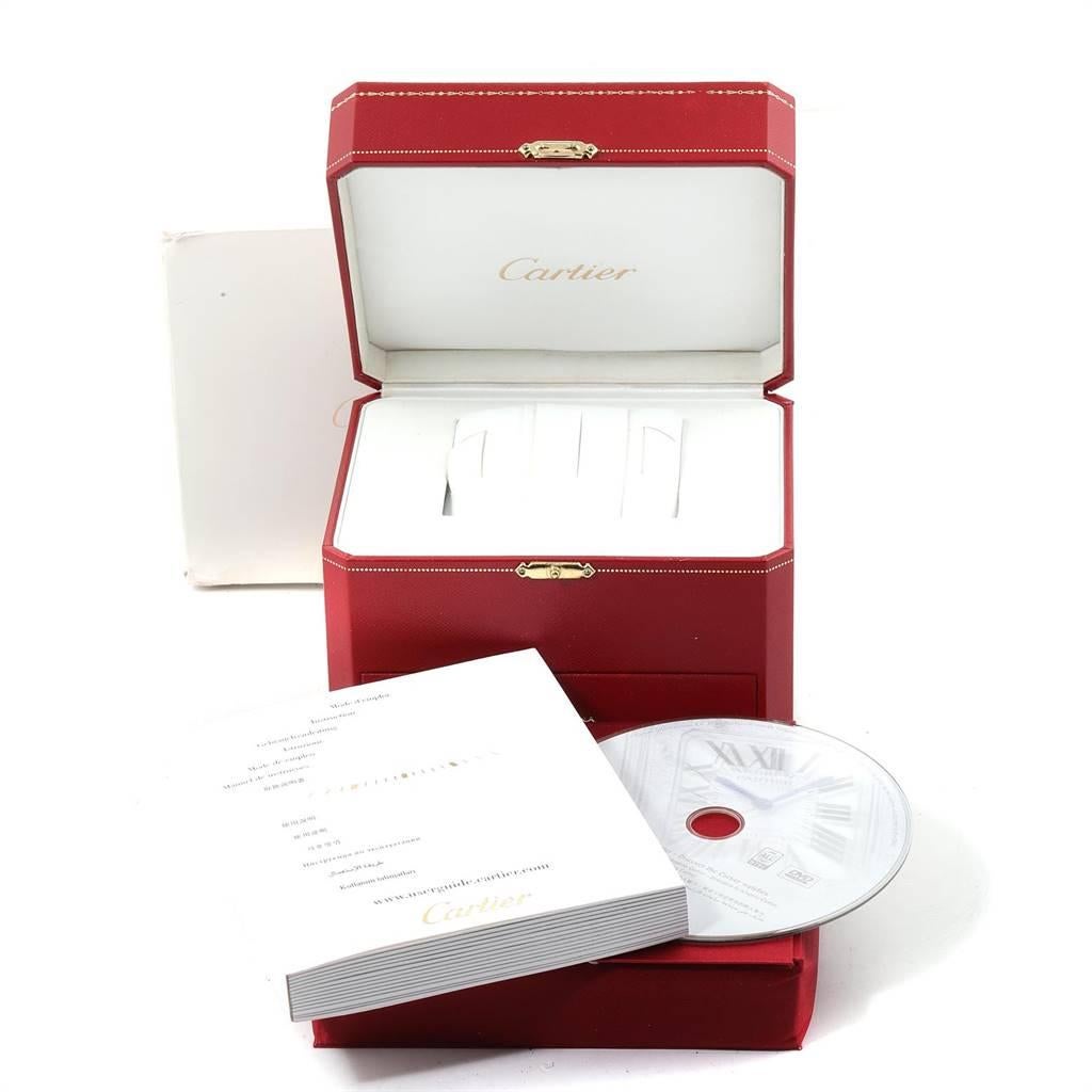 Cartier Calibre Central Chronograph Rose Gold Men's Watch W7100004 5