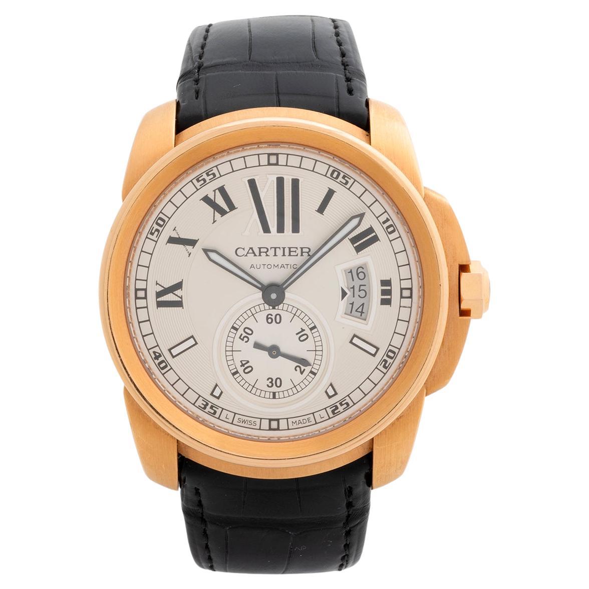 Cartier Calibre De Cartier 3300 / W7100009, Or Rose 18ct, Exposition C/B 2015.