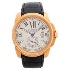 Cartier Calibre De Cartier 3300 / W7100009, 18ct Rose Gold, Exhibition C/B 2015.