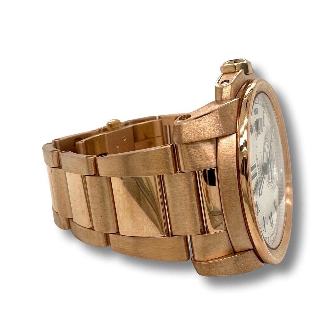 Women's or Men's Cartier Calibre de Cartier 42mm Watch in 18k Rose Gold REF W7100018