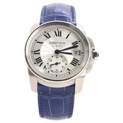 Cartier Calibre de Cartier Automatic Watch Stainless Steel and Alligator 38