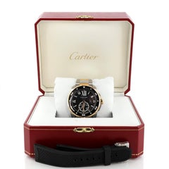 Cartier Calibre de Cartier Automatic Watch Stainless Steel and Rose Gold 42