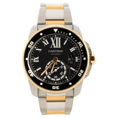Cartier Calibre de Cartier Automatic Watch Stainless Steel and Rose Gold 42